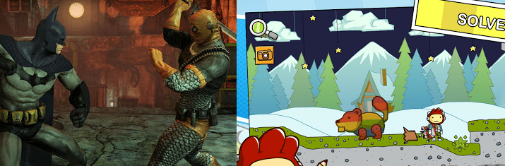 Batman Arkham City Lockdown and Scribblenauts Remix Out For