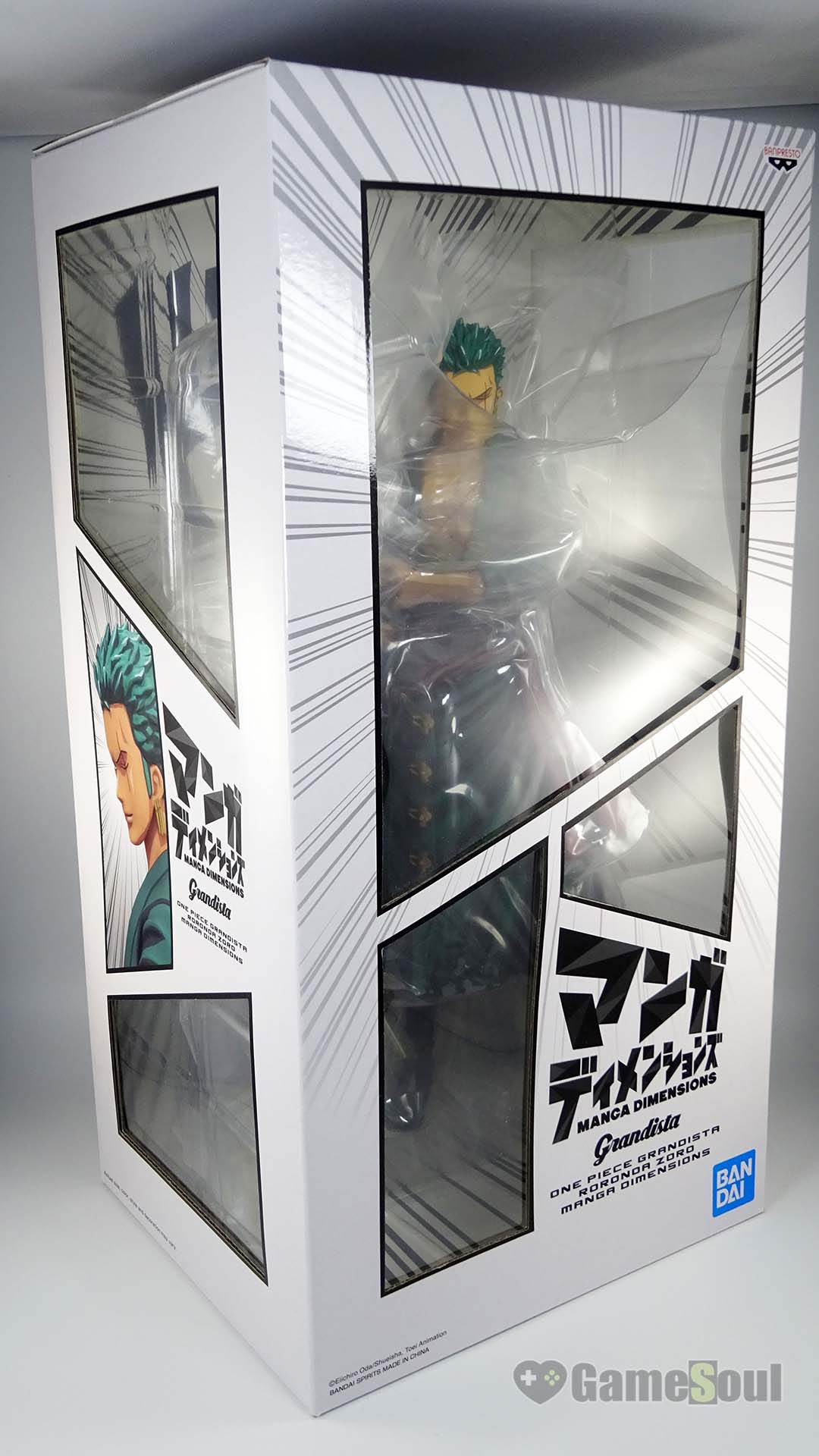 Banpresto One Piece Grandista Manga Dimensions Roronoa Zoro Figure