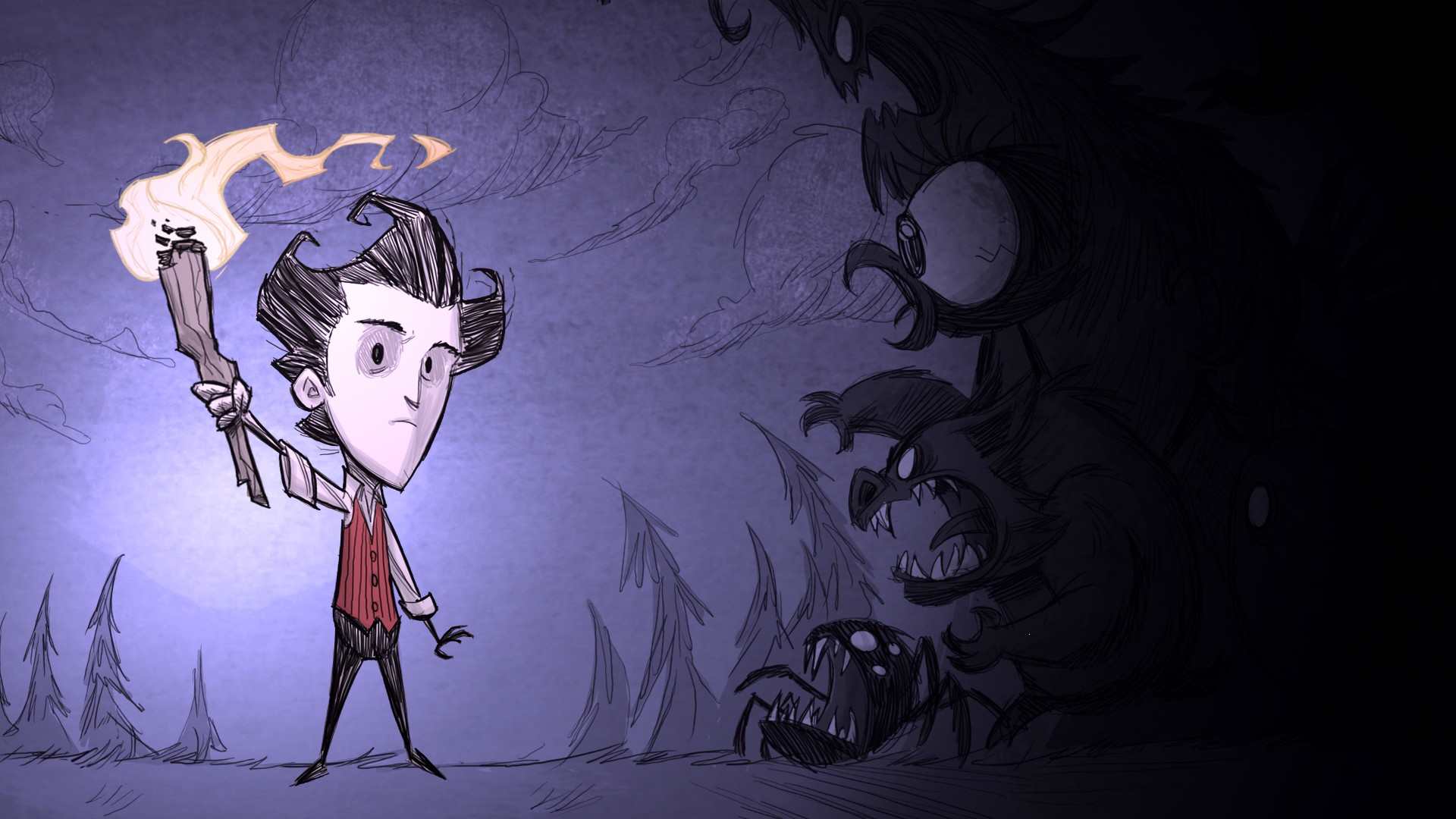 Dont 7. Don't Starve together фон. Уилсон don't Starve. ДСТ игра.