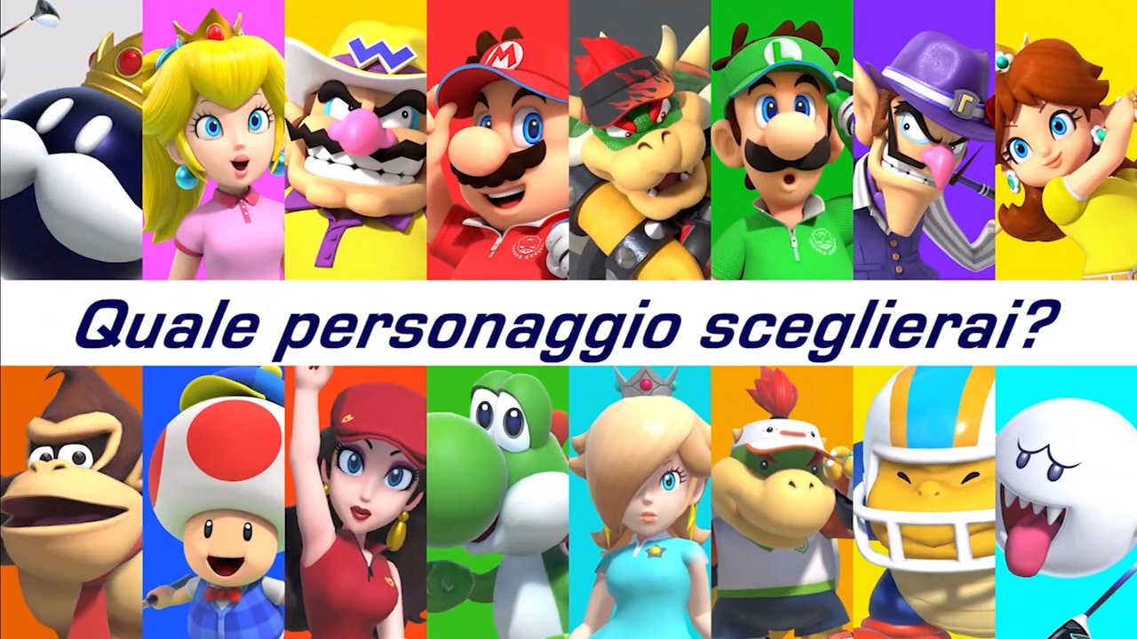 Mario Golf: Super Rush, i tiri speciali e gli scatti di tutti i personaggi  nel nuovo trailer